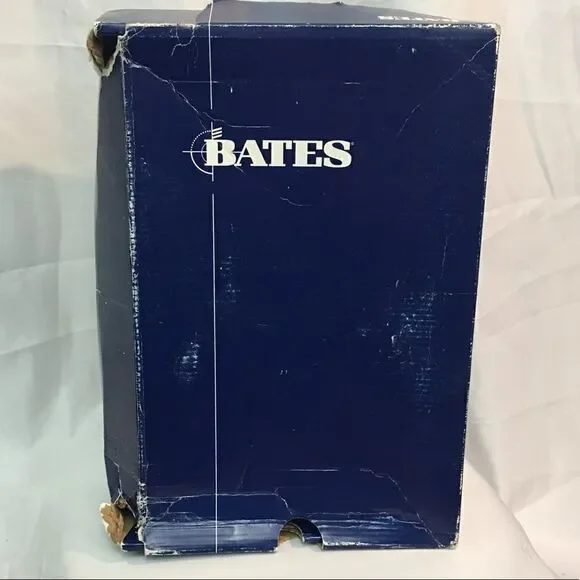 Bates High Gloss Uniform Oxford service shoes